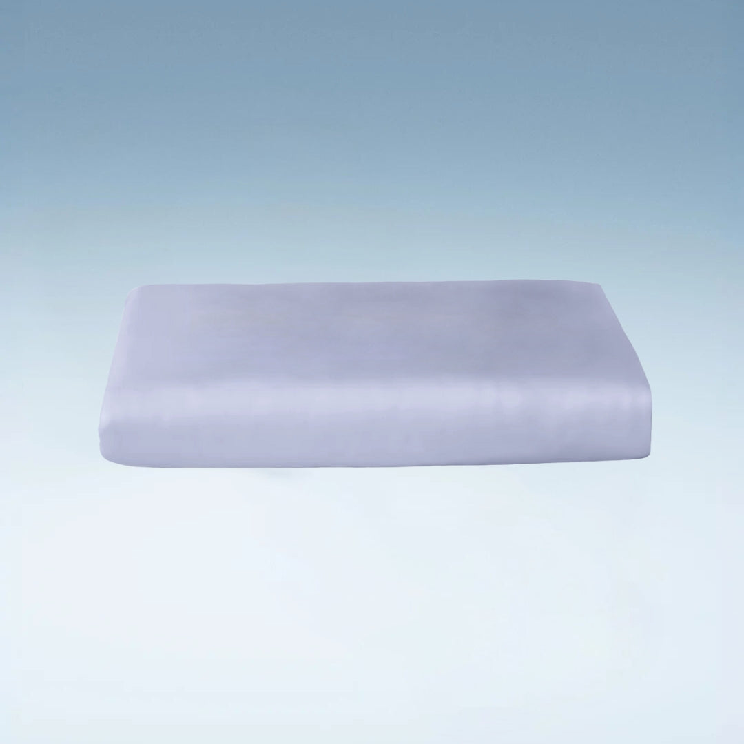 Himmelblått Bambus Laken