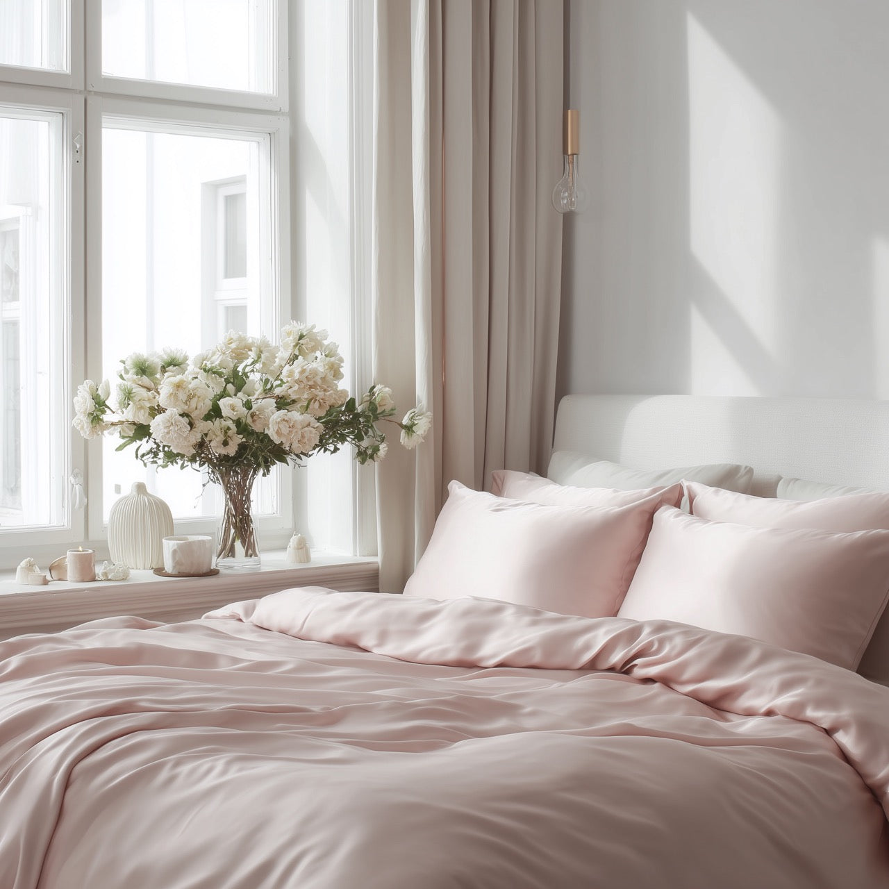 Rosa Bambus Sengesett