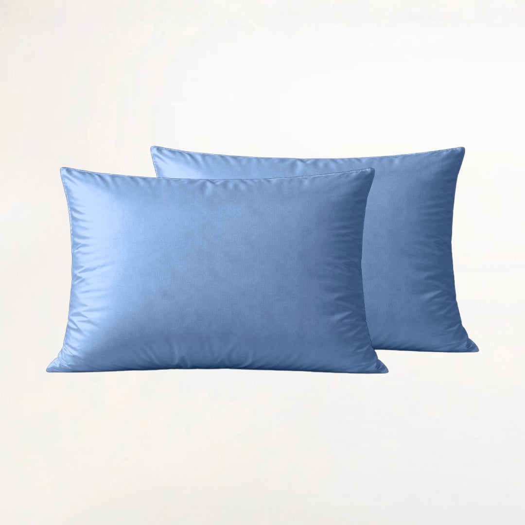 Himmelblått Bambus Hotellputetrekk