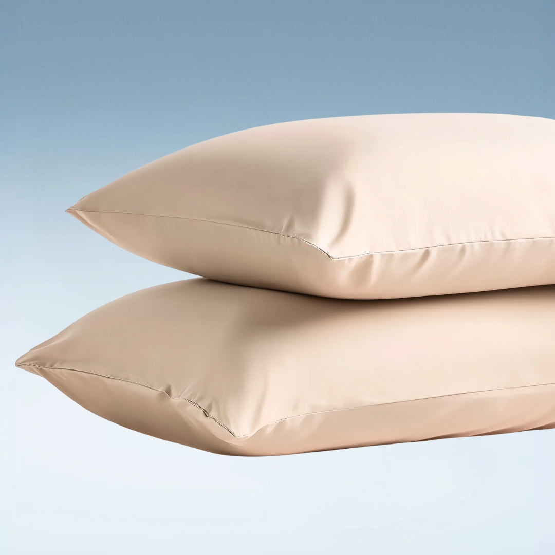 Beige Bambus Hotellputetrekk