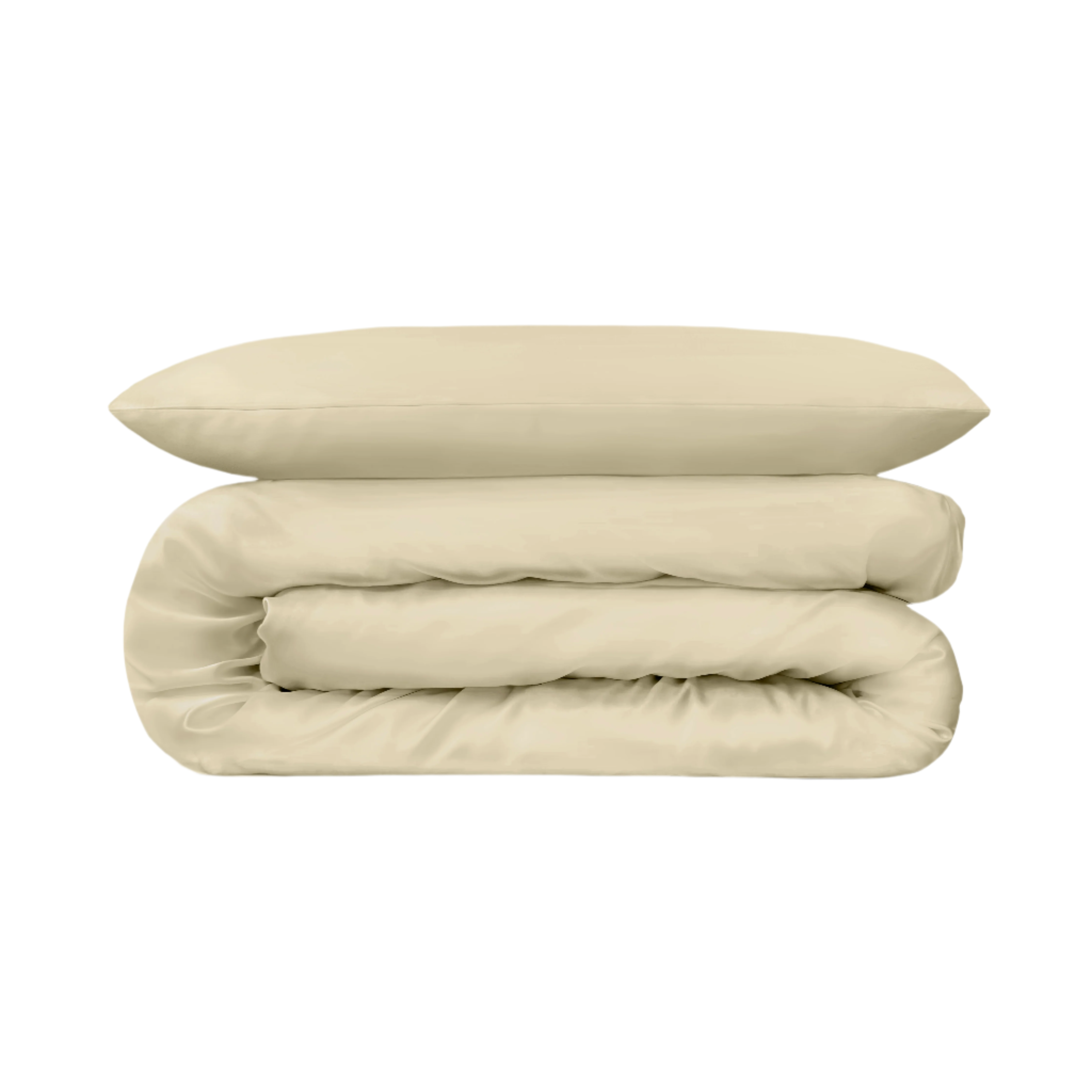 Beige Bambus Sengesett