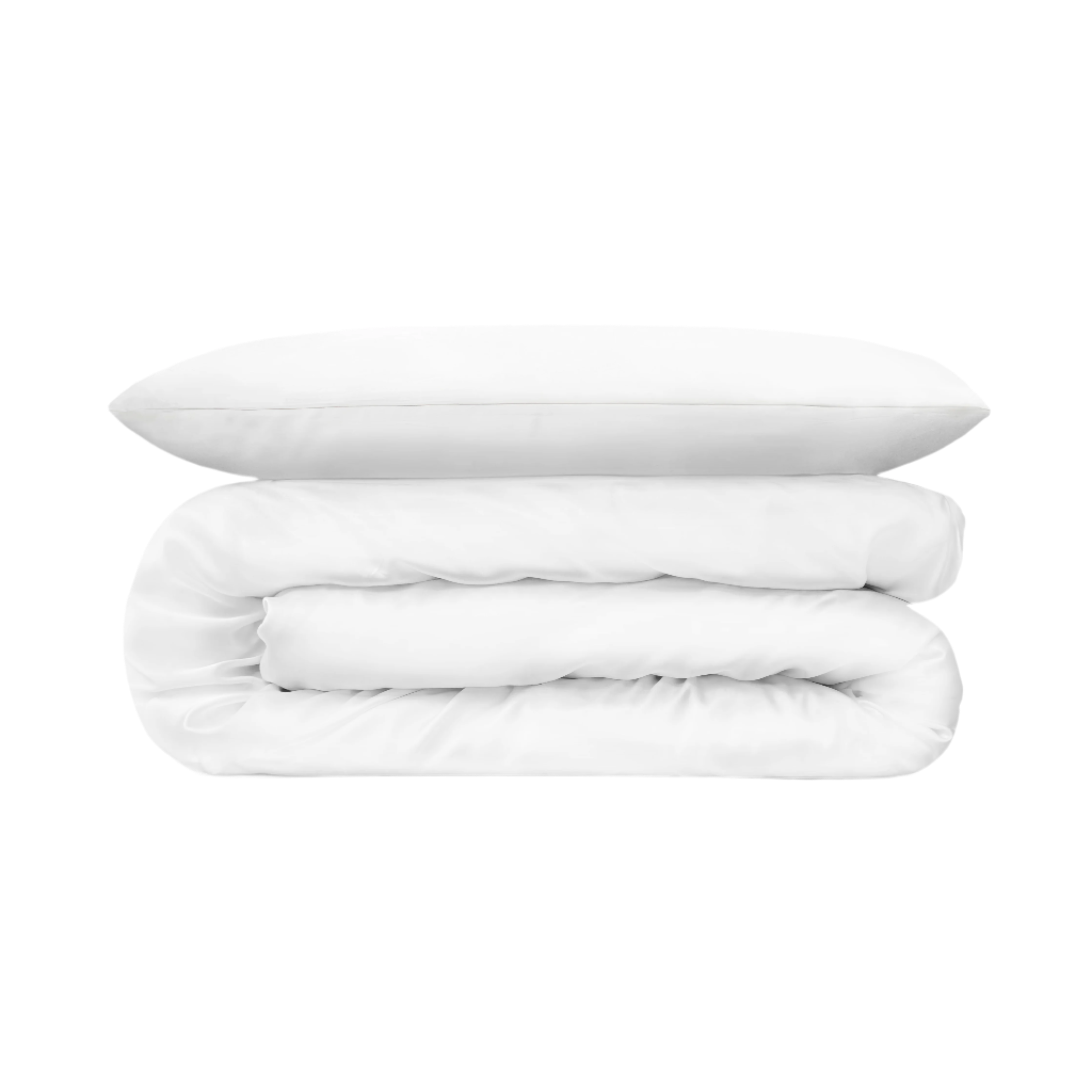 Hvitt Bambus Sengesett
