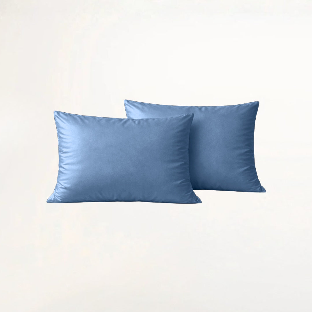 Himmelblått Bambus Putetrekk