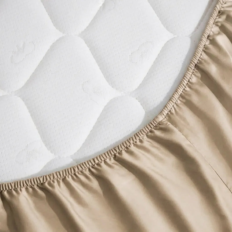 Lys Nougat Bambus Laken