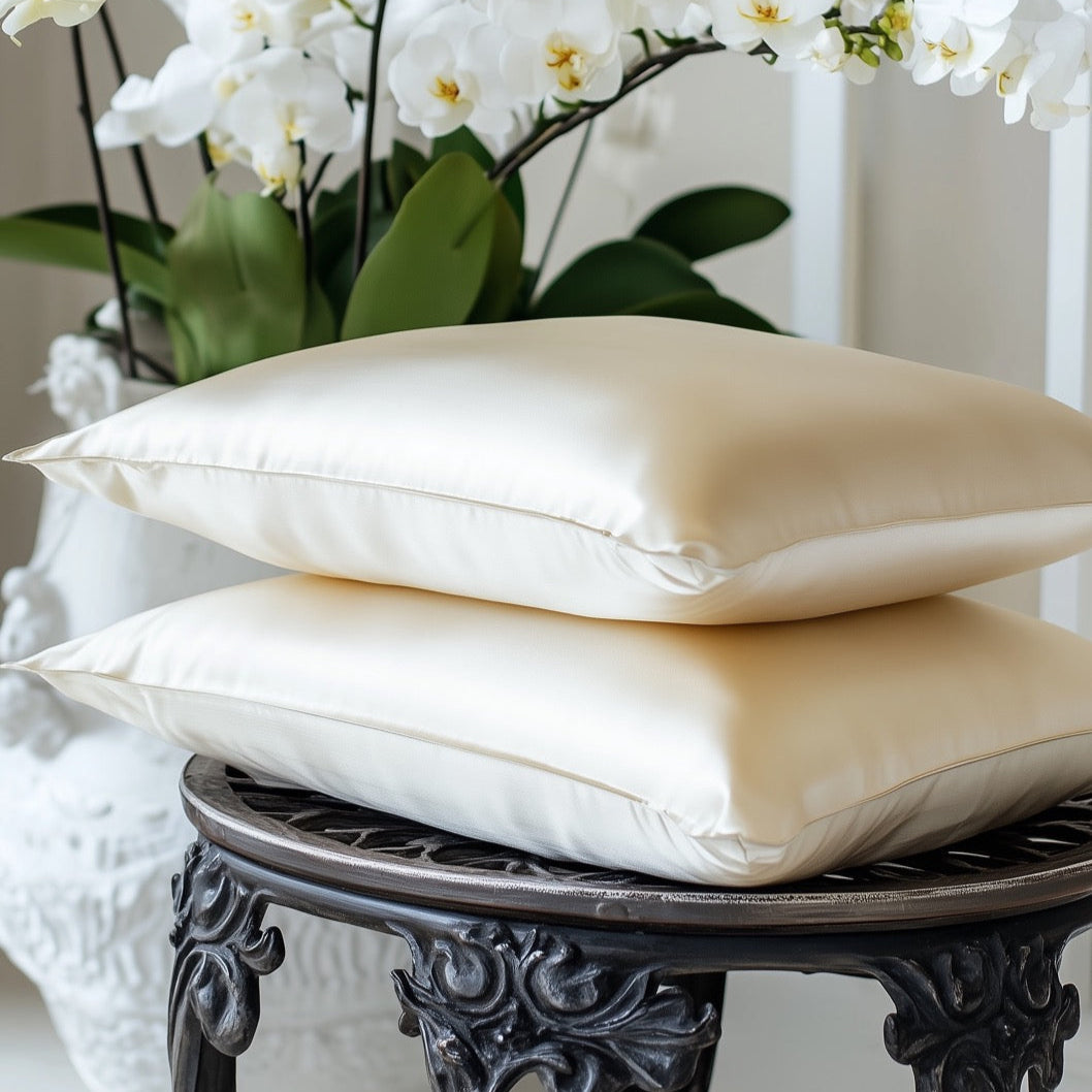 Beige Bambus Hotellputetrekk